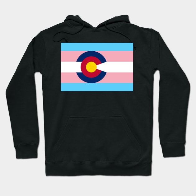 Colorado Trans State Flag Hoodie by That5280Lady